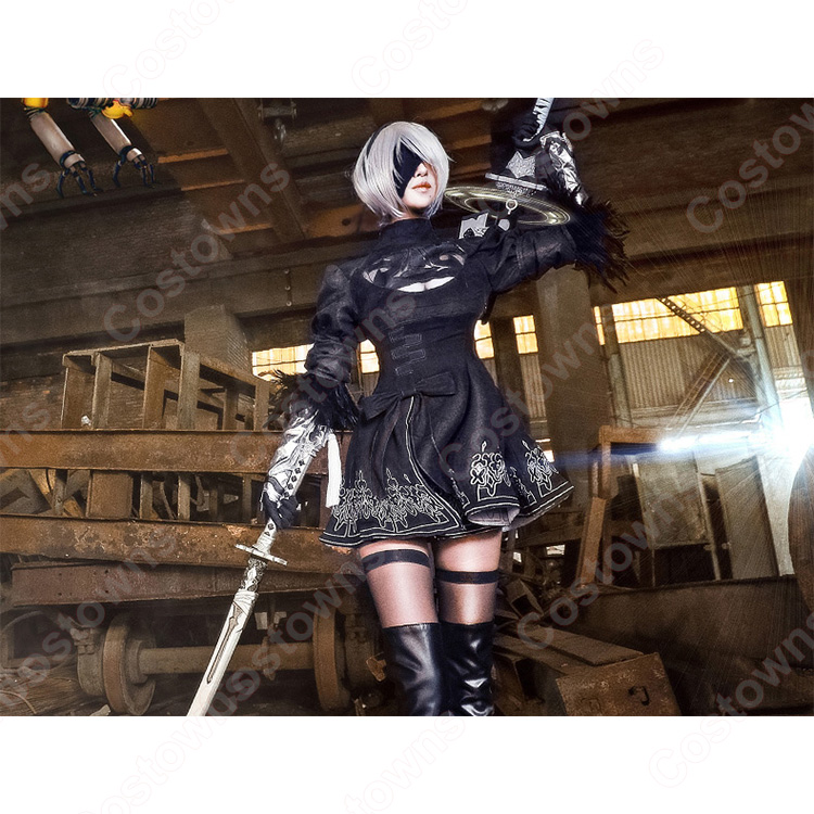【新品未使用】ニーアオートマタ　サイズL  ヨルハ2号B型　コスプレ6点セット　 三分妄想1/3Delusion】NieR:Automata ニーア オートマタ ヨルハ二号B型