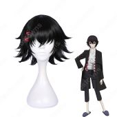 鈴屋什造(スズヤ ジューゾー/レイ) コスプレ 高品質耐熱 ウィッグ『東京喰種』黒 かつら ウィッグネット付 変装用(送料無料)