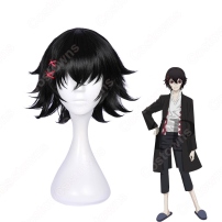 鈴屋什造(スズヤ ジューゾー/レイ) コスプレ 高品質耐熱 ウィッグ『東京喰種』黒 かつら ウィッグネット付 変装用(202×202)