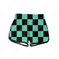 『鬼滅の刃』短パン ユニフォーム カジュアル服 夏服 アニメ プリント 短パン カジュアルスポーツ 半ズボン 子供服 日常服 男女兼用(JENNIE)