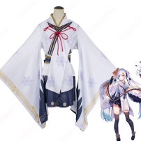 雪ミク コスプレ衣装 雪丹頂巫女 仮装 コスチューム 赤鶴と魔女 豪華 cosplay衣装 セット 通販(202×202)