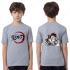 『鬼滅の刃』グッズ Tシャツ シンプル アニメ プリント 半袖 かわいい 柔らかい uネック 記念シャツ お洒落 人気 キッズ Tシャツ 子供服 男女兼用 COT-A001096-C-ゲレ一