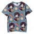 『鬼滅の刃』グッズ Tシャツ アニメ 3Dプリント 半袖 カジュアルスタイル 夏 半袖 uネック かわいい 記念シャツ お洒落 人気 キッズ Tシャツ 子供服 男女兼用 可オーダーメイド COT-A001101-G