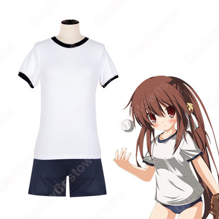 髏々宮カルタ 体操服 妖狐 僕ss 体育着 白 半袖 黒 短パン 上下セット 高校 人気 体育着 女性用 Costowns