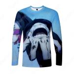 無限列車編 長袖 Tシャツ 鬼滅の刃 記念シャツ おしゃれ ティーシャツ 誕生日プレ ゼント