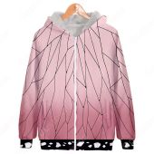 鬼滅の刃 ジップアップ パーカー フード付き スウェット カジュアル アニメ 3Dプリント 暖かい 長袖 記念シャツ 柔らかい パーカー ポケット付き 普段着 ユニセックス(アニメ・ゲームグッズでおすすめの商品)