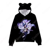 『鬼滅の刃』グッズ パーカー 猫耳フード付き アニメ 3Dプリント 長袖 子供服 カジュアル スウェット 人気 個性 冬服 キッズ おしゃれ イベント 衣装 オーダーメイド(アニメ・ゲームグッズでおすすめの商品)