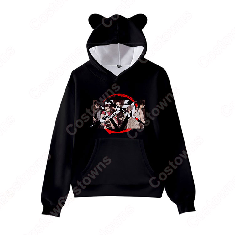 【バラ売／在庫各1 】鬼滅キャラ 羽織柄 フード付き パーカー ハロウィンなどに 鬼滅の刃 記念シャツ 子供服 パーカー 長袖 プルオーバー フード付き