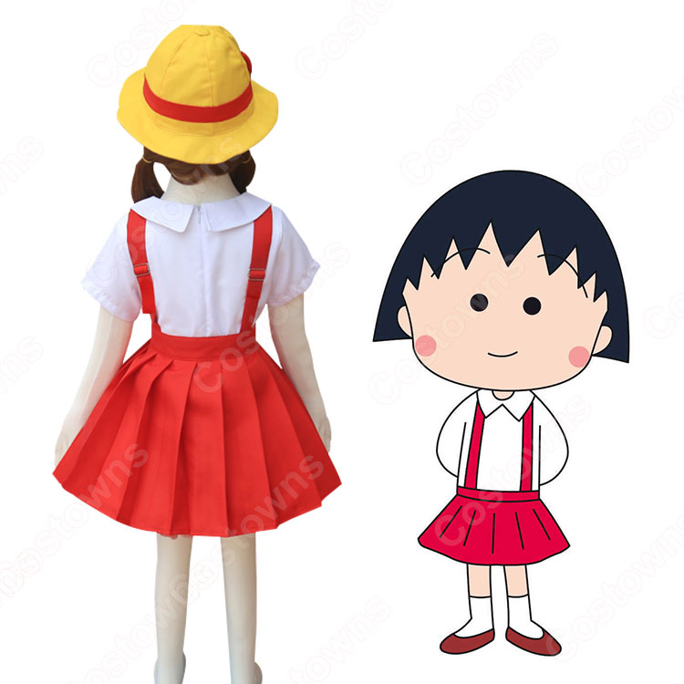 まる子 コスプレ衣装 ちびまる子ちゃん アニメ コスチューム 母と娘