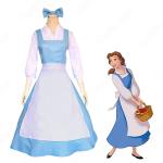 ベル(Bella) メイド服 コスプレ衣装 『美女と野獣(Beauty and the Beast)』ベル 青い メイド風 ワンピース ディズニー プリンセス クリスマス ハロウィン 仮装 セール アニメ 新品 コスチューム