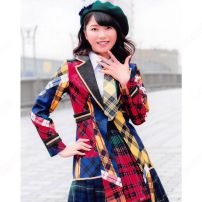 AKB48 横山由依 アイドル制服 38thシングル 「希望的リフレイン」 MVダンス服 ステージ服 横山由依風 コスプレ衣装 コスチューム 打歌服(AKB48、BNK48)
