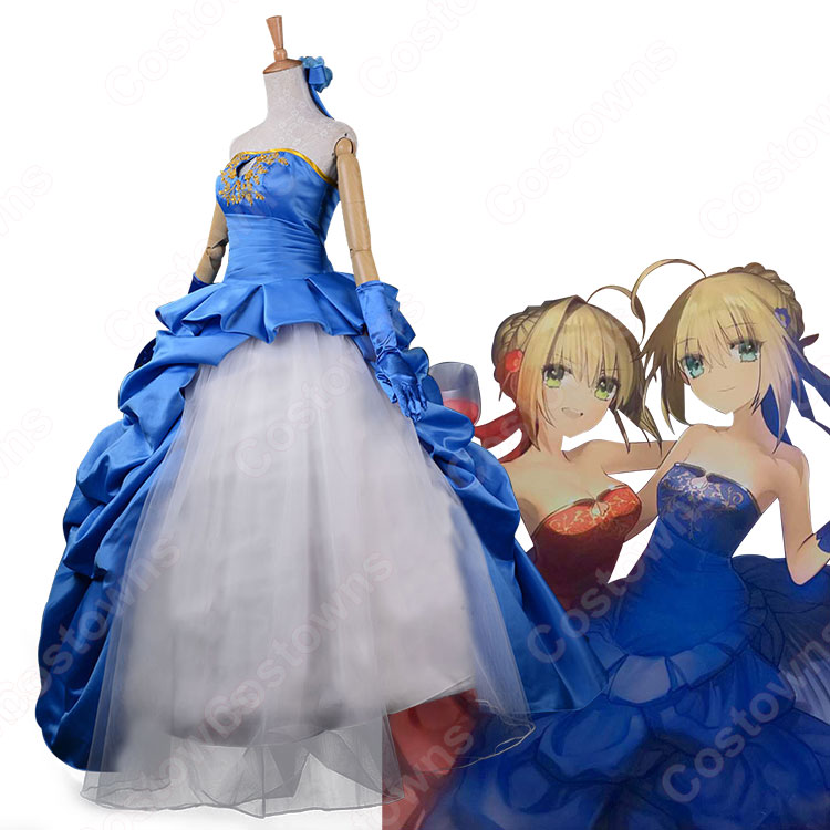 Fate/Grand Order アルトリア・ペンドラゴン コスプレ衣装 10周年記念