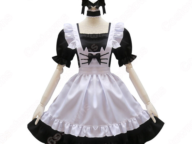日本最大級 可愛い コスプレ 猫 メイド服 衣装 エプロン 在庫限りッ アウトレット Qa Sec Com
