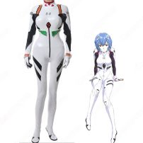 ヱヴァンゲリヲン新劇場版：破 綾波レイ 戦闘服 レオタード EVA コスプレ 衣装 コスチューム(新世紀エヴァンゲリオン コスプレ衣装)