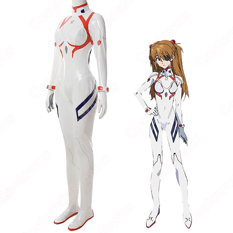 EVA エヴァンゲリオン アスカ・ラングレー 戦闘服 コスプレ ヱヴァンゲリヲン新劇場版：破 惣流・アスカ・ラングレー 戦闘服