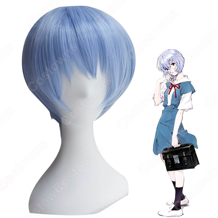 新世紀エヴァンゲリオン エヴァ 綾波レイ ウィッグ 現品出品 オーダー 8ed1b417f323442599ff5b6ee1494c