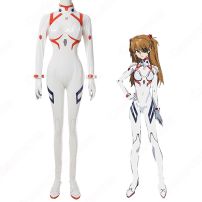 ヱヴァンゲリヲン新劇場版：破 惣流・アスカ・ラングレー 戦闘服 レオタード EVA コスプレ 衣装 コスチューム(新世紀エヴァンゲリオン コスプレ衣装)
