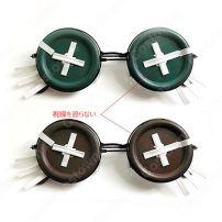 IdentityⅤ（第五人格）サバイバー ボタンメガネ 庭師盲女医師サバイバーコスプレ道具 アイデンティティファイブ コスプレ 小物(202×202)