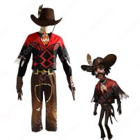 【サバイバー】 カウボーイ カヴィン・アユソ コスプレ衣装 帽子付き 初期衣装 『Identity5 第五人格』cosplay クリスマス 文化祭 学園祭 写真撮影(IdentityV 第五人格 コスプレ衣装)