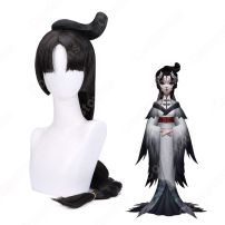アイデンティティV 芸者(紅蝶) 鶴 ウィッグ 【IdentityV 第五人格】 cosplay wig 丹頂鶴 仙鶴 耐熱 コスプレ ウィッグ(コスプレウィッグ)