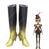 送料無料!! IdentityV 第五人格 踊り子 調教師(サーカス) 靴 【アイデンティティV 】マルガレータ・ツェレ コスプレ靴/ブーツ コスプレシューズ イベント仮装 男女兼用(コスプレ ブーツ（靴）)