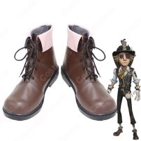 送料無料!! サバイバー 探鉱者(ノートン・キャンベル) 魔物管理者 コスプレ 靴 アイデンティティV 【IdentityV 第五人格】コスプレブーツ/シューズ/靴 学園祭 文化祭 仮装 男女兼用 オーダメイド可(コスプレ ブーツ（靴）)