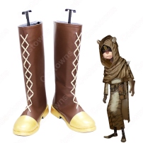激安!! 占い師 イライ・クラーク 人間になりたい虎 コスプレ靴 ブーツ アイデンティティV【IdentityV 第五人格】サバイバー スキン 靴 道具 ハロウィーンやアニメの展示会に適(202×202)
