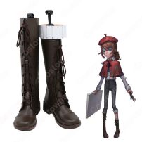 アイデンティティV 新サバイバー 画家(エドガー・ワルデン) 初期 コスプレ靴 コスプレシューズ【IdentityV 第五人格】2周年特別生放送 スキン 靴 道具 男女兼用(コスプレ ブーツ（靴）)