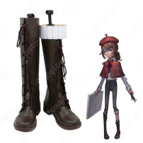 アイデンティティV 新サバイバー 画家(エドガー・ワルデン) 初期 コスプレ靴 コスプレシューズ【IdentityV 第五人格】2周年特別生放送 スキン 靴 道具 男女兼用(202×202)