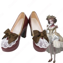 送料無料!! 血の女王(マリー) 血祭り コスプレ靴 コスプレシューズ ハイヒール アイデンティティV 【IdentityV 第五人格】ハンター スキン 靴 道具 男女兼用(202×202)