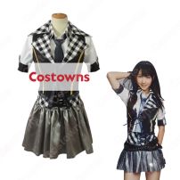 AKB48 RIVER 柏木由紀 コスプレ衣装 14thシングル リバー かしわぎ ゆき風 アイドル ダンス服 スチューム(AKB48、BNK48)