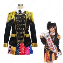 AKB48 ヘビーローテーション 渡辺麻友 MVコスプレ衣装 まゆゆちゃん風 アイドル ダンス服 制服 PV コス服 ハロウィン イベント コスチューム 変身 仮装(AKB48、BNK48)