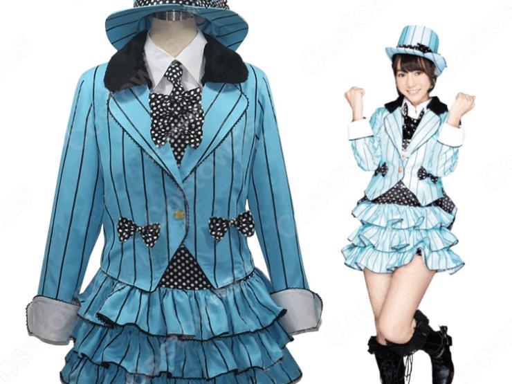 AKB48 君のC/W 高城亜樹 風 コスプレ衣装 アイドル ダンス服 PV コス服 スチューム 変身・仮装衣装 - Costowns