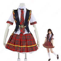 AKB48 13thシングル 言い訳Maybe コスプレ衣装 いいわけメイビー MVダンス服 アイドル制服(202×202)