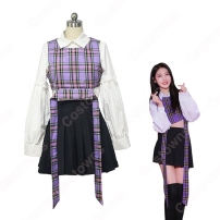 韓国 女性アイドルグループ EVERGLOW 制服 コスプレ衣装 エバーグロー 風 ジャズダンス 衣装 MVアイドル ダンス服(202×202)