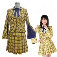 AKB48 53rd Single 「センチメンタルトレイン」（Sentimental Train） コスプレ衣装 MV制服 PV コス服(AKB48、BNK48)