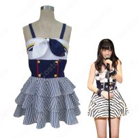 AKB48 「Everyday、カチューシャ」（エブリデイ カチューシャ、Everyday, Kachuusha）柏木由紀 コスプレ衣装 東雲彼方(AKB0048) コスチューム(AKB48、BNK48)