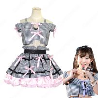 「AKB48単独 春コン in 国立競技場～思い出は全部ここに捨てていけ!～」 小嶋陽菜 コスプレ衣装 MV制服(AKB48、BNK48)