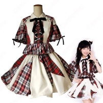 AKB48 38th sigle 希望的リフレイン コスプレ衣装 きぼうてきリフレイン コスチューム 変身 仮装 ステージ服 PV コス服 アイドル ダンス服(202×202)