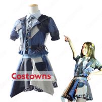 AKB48チームK アイドル制服 コスプレ衣装 AKB48全国ツアー2014「あなたがいてくれるから。~残り27都道府県で会いましょう~」奈良 ステージ服(AKB48、BNK48)