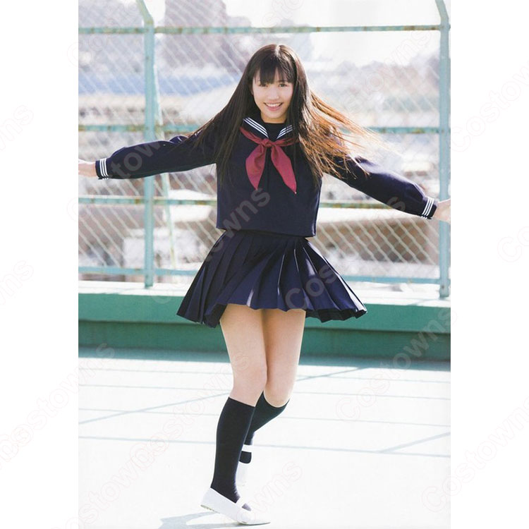 AKB48 渡辺麻友 セーラー服 美少女アイドルの制服 コスプレ衣装 - Costowns