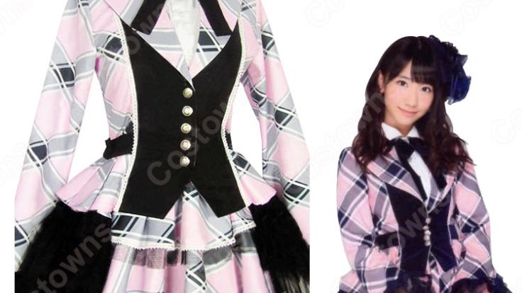 AKB48 10周年 東京ドーム 小嶋陽菜 こじはる 衣装 コスプレ アイドル小嶋陽菜こじはるにゃんにゃん