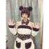 AKB48 ベストアーティスト2012 「ヘビーローテーション(Heavy Rotation)」 動物の着ぐるみ コスプレ衣装 オーダメイド可 篠田麻里子(パンダ)