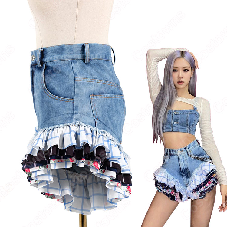 コラボ！ダメージデニムビッグサボちゃん　Roseちゃん a594f0f1761244de9fb76dcfa5f5a2