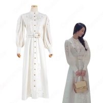 『サイコだけど大丈夫』（It’s Okay to Not Be Okay.） コ・ムニョン（ソ・イェジ / 서예지 ） コスプレ衣装 ワンピース パフ・スリーブ 長袖(JENNIE)