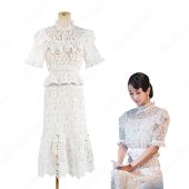 『サイコだけど大丈夫』（It’s Okay to Not Be Okay.） 衣装 コ・ムニョン（ソ・イェジ / 서예지 ）風 透け感が 可愛い ドレス(アイドル制服・学生制服でおすすめの商品)