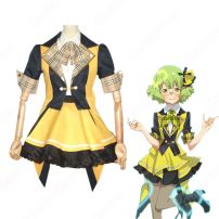 テレビアニメ「AKB0048」神崎鈴子（かんざきすずこ）コスプレ衣装 ７７期研究生 仮装・変装衣装(AKB0048 コスプレ衣装)