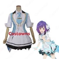 アニメ 『AKB0048』 13代目 前田敦子（まえだ あつこ） コスプレ衣装 AKB48 襲名メンバー 女性 コスプレ 人気 コス服(AKB0048 コスプレ衣装)