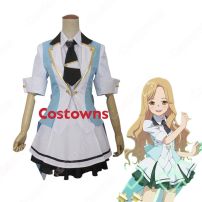 アニメ AKB0048 11代目 板野友美（いたの ともみ） コスプレ衣装 襲名メンバー 人気 アニメ キャラ コスプレ制服(AKB0048 コスプレ衣装)