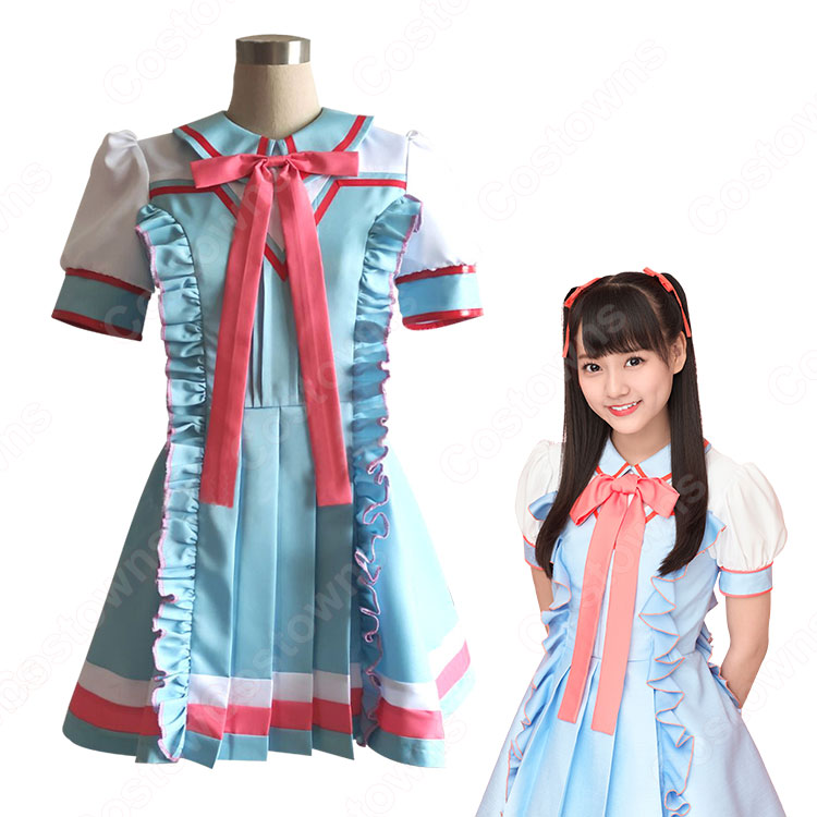 dazzlin オケージョンドレス　水色　斉藤渚さん着用 cc6e5065e35e43d5b45f8442866ba6